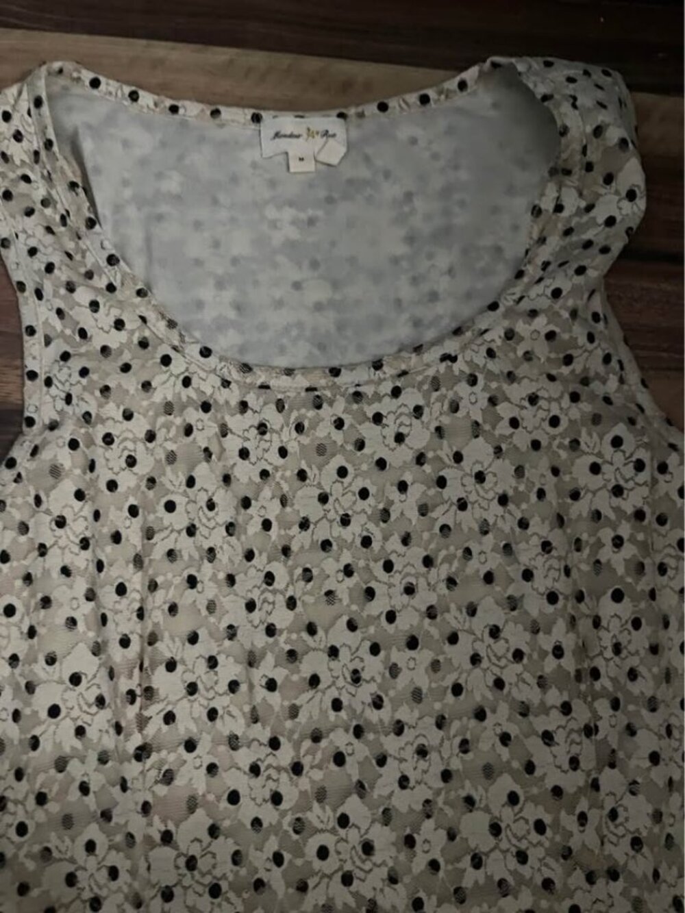 Anthropologie Floral Lace ruffle Maxi Dress size Medium - Picture 6 of 8